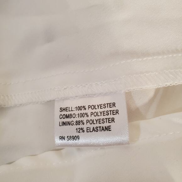 Antonio Melani Urma Lace Polka Dot Midi Dress Womens Plus Size 14 Black White - Picture 9 of 11